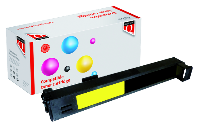 K15383PR tonercartridge quantore hp cb382a 21k geel