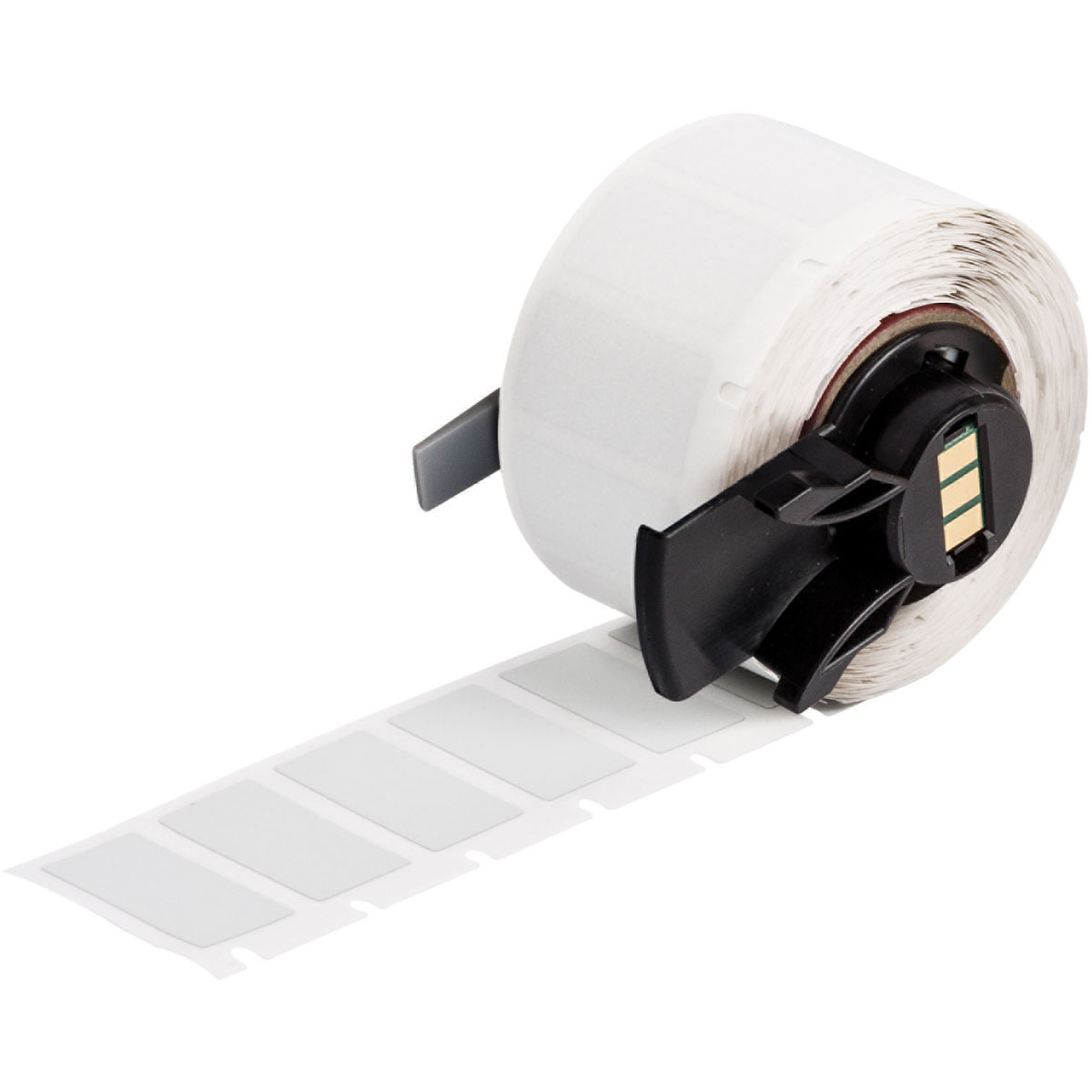 BMP71 BMP61 M611 TLS2200 Etiketten gemaakt van gemetalliseerd polyester voor de traceerbaarheid van bedrijfsmiddelen, hoge kleefkracht