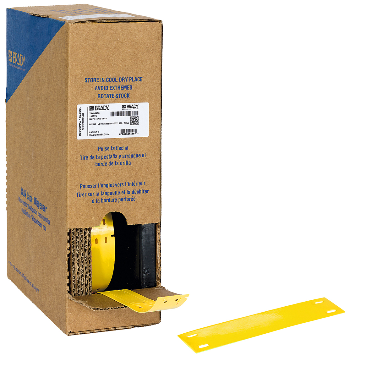 BMP71 BMP61 M611 TLS2200 Polyester aanhanger bulkverpakking BMP71 BMP61 M611 TLS2200 Polyester aanhanger bulkverpakking