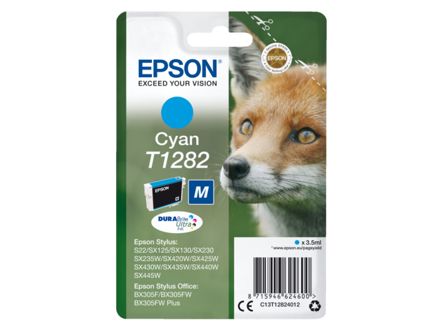 2666331 inkcartridge epson t1282 blauw
