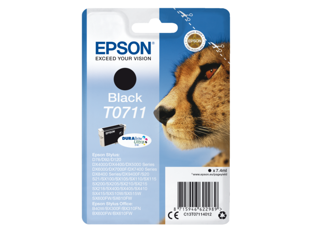 2666309 inkcartridge epson t071140 zwart