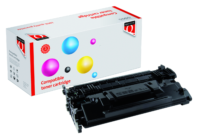 K15959PR tonercartridge quantore hp 87x cf287x 18k zwart