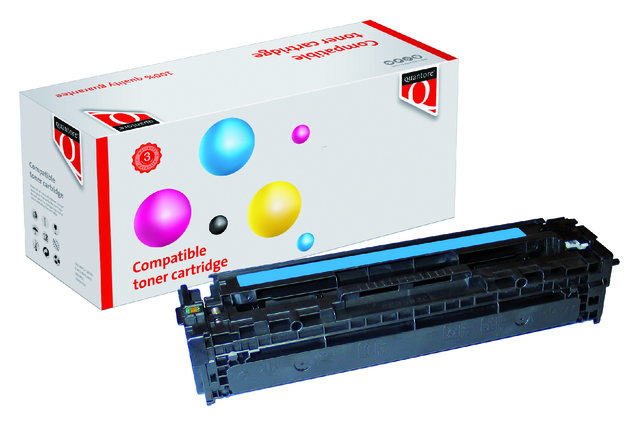 K15593PR tonercartridge quantore hp cf211a 1.8k blauw