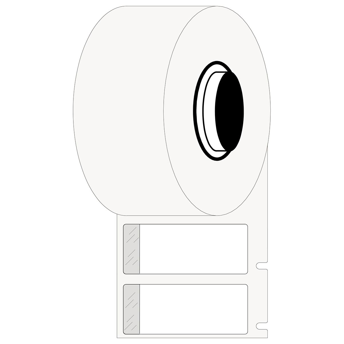 BMP71 self-laminating polyester labels