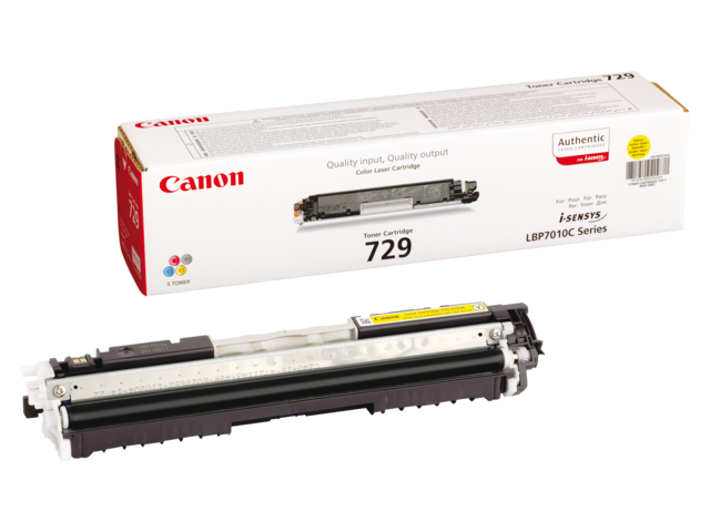 1732199 tonercartridge canon 729 1k geel