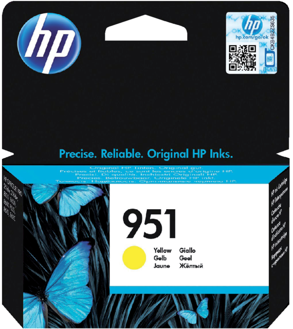 Ink cartridge HP CN052AE 951 yellow
