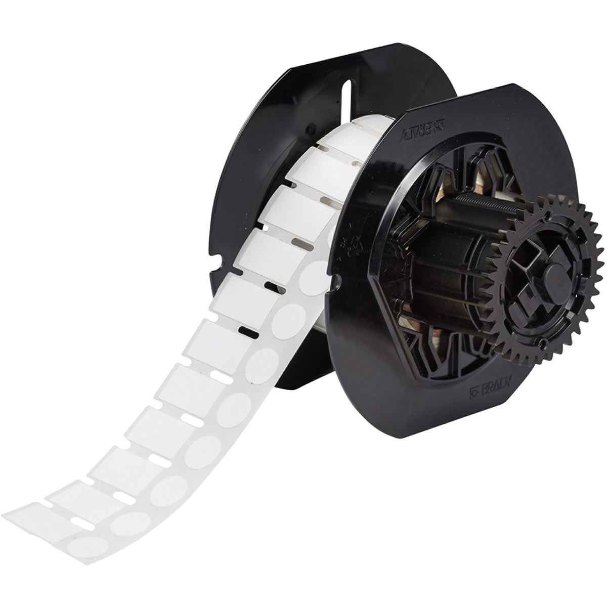 B33serie polyester laboratoriumlabels met buisdoppen voor autoclaven en cryogene toepassingen