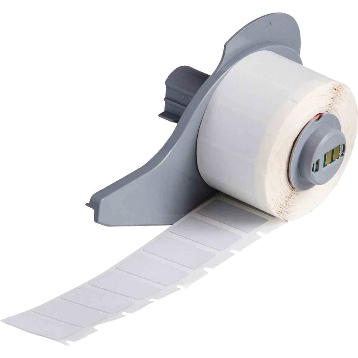 BMP71-labels gemaakt van gemetalliseerd polyester met hoge kleefkracht voor de traceerbaarheid van bedrijfsmiddelen