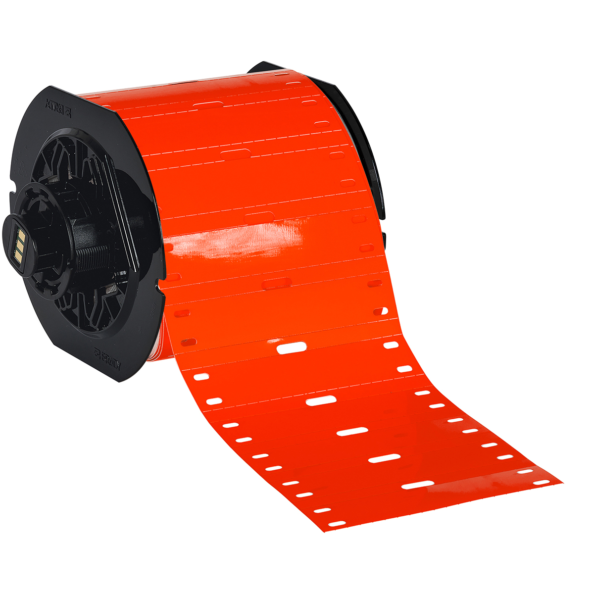 197556-B33-75x15-7598-RD Polyester kabeltag voor BBP33/i3300-printers, 75,00 mm (B) x 15,00 mm (H), Rood 197556-B33-75x15-7598-RD Polyester kabeltag voor BBP33/i3300-printers, 75,00 mm (B) x 15,00 mm (H), Rood