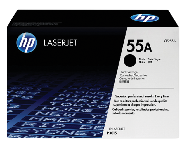 Toner cartridge HP CE255A 55A black Toner cartridge HP CE255A 55A black