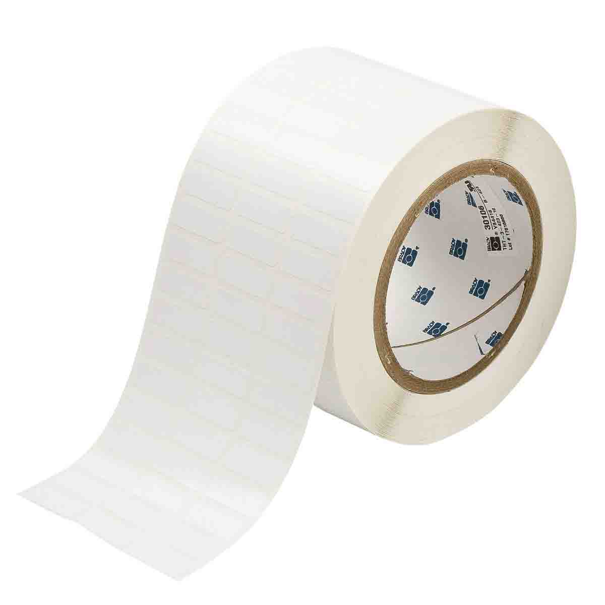 029913_THT-2-473-10 Thermal Transfer Printable Labels, 22,86 mm (W) x 6,35 mm (H), White