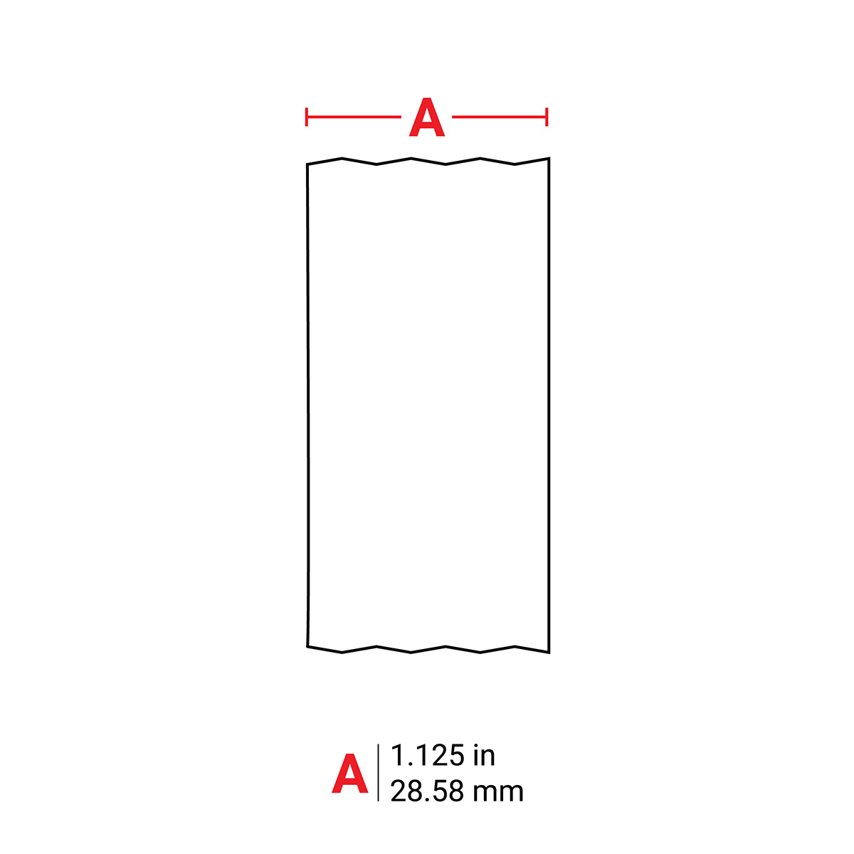 141989-B30C-1125-595-BK Vinyltape voor binnen-/buitengebruik voor BBP3x/S3xxx/i3300-printers