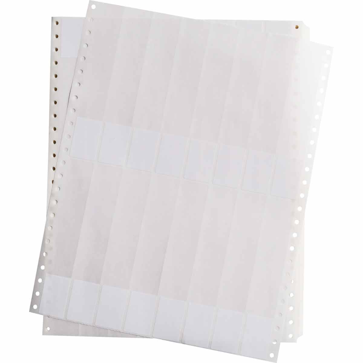 028994_DAT-41-292-2.5 DaTab Dot Matrix Printable Labels, 25,40 mm (W) x 150,80 mm (H), White