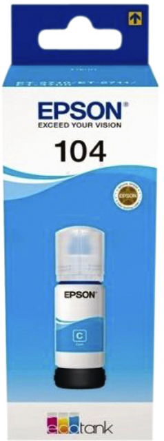 Navulinkt Epson 104 T00P240 blauw Navulinkt Epson 104 T00P240 blauw