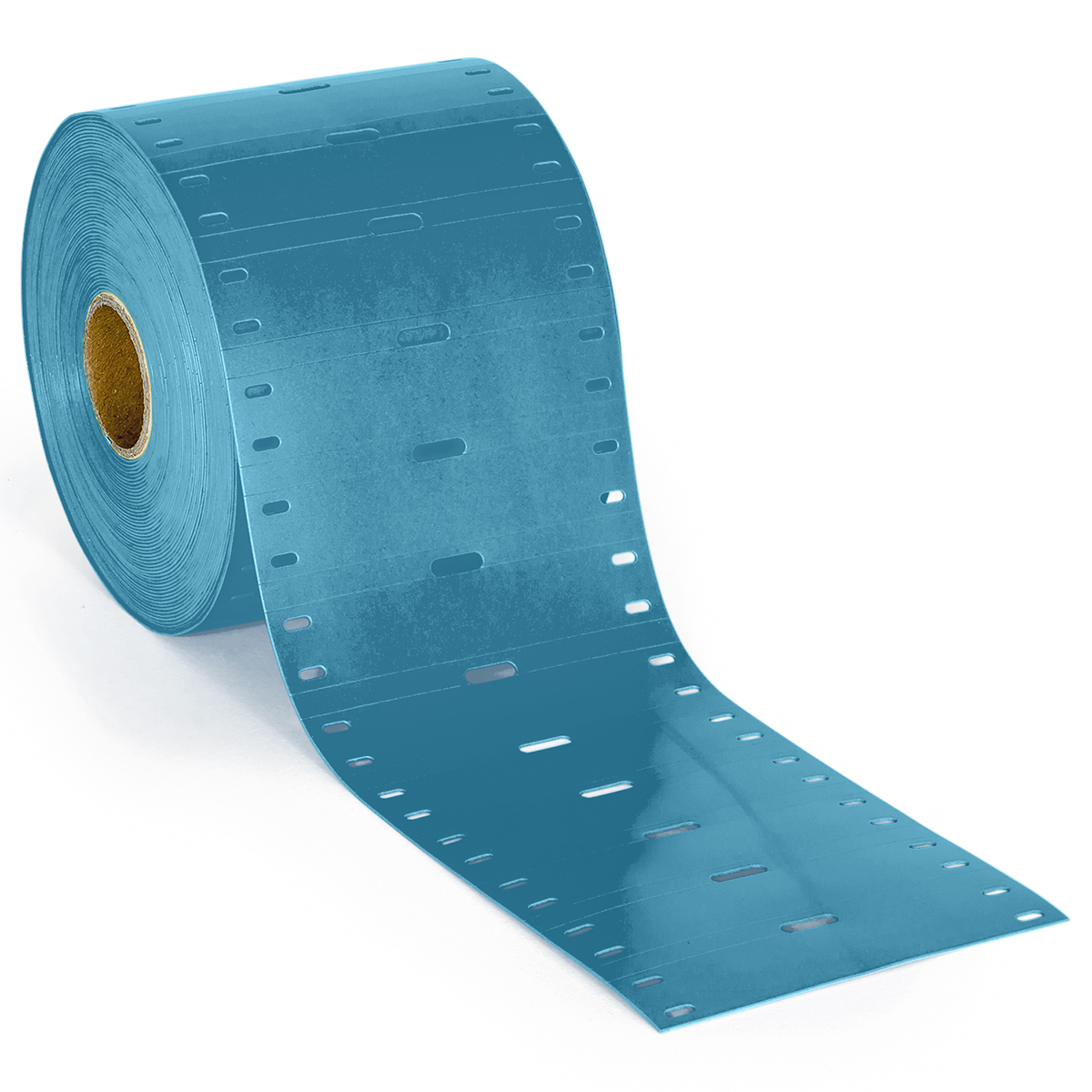 197473_BPT-7515-7643-BL Halogeenvrije kabeltag, 75,00 mm (B) x 15,00 mm (H), Blauw