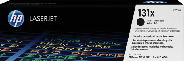 Toner cartridge HP CF210X 131X black Toner cartridge HP CF210X 131X black