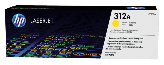 Toner cartridge HP CF382A 312A yellow