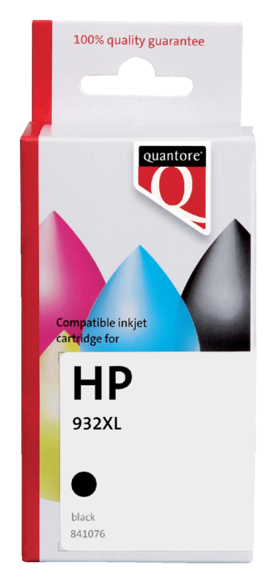 Inktcartridge Quantore alternatief tbv HP CN053AE 932XL zwart Inktcartridge Quantore alternatief tbv HP CN053AE 932XL zwart