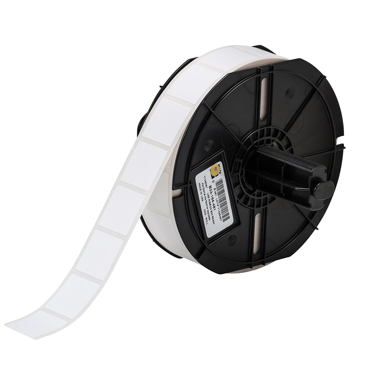 361679-B33-620-499 Labels uit nylonweefsel voor BBP33/i3300-printers, 12,70 mm (B) x 25,40 mm (H), Wit