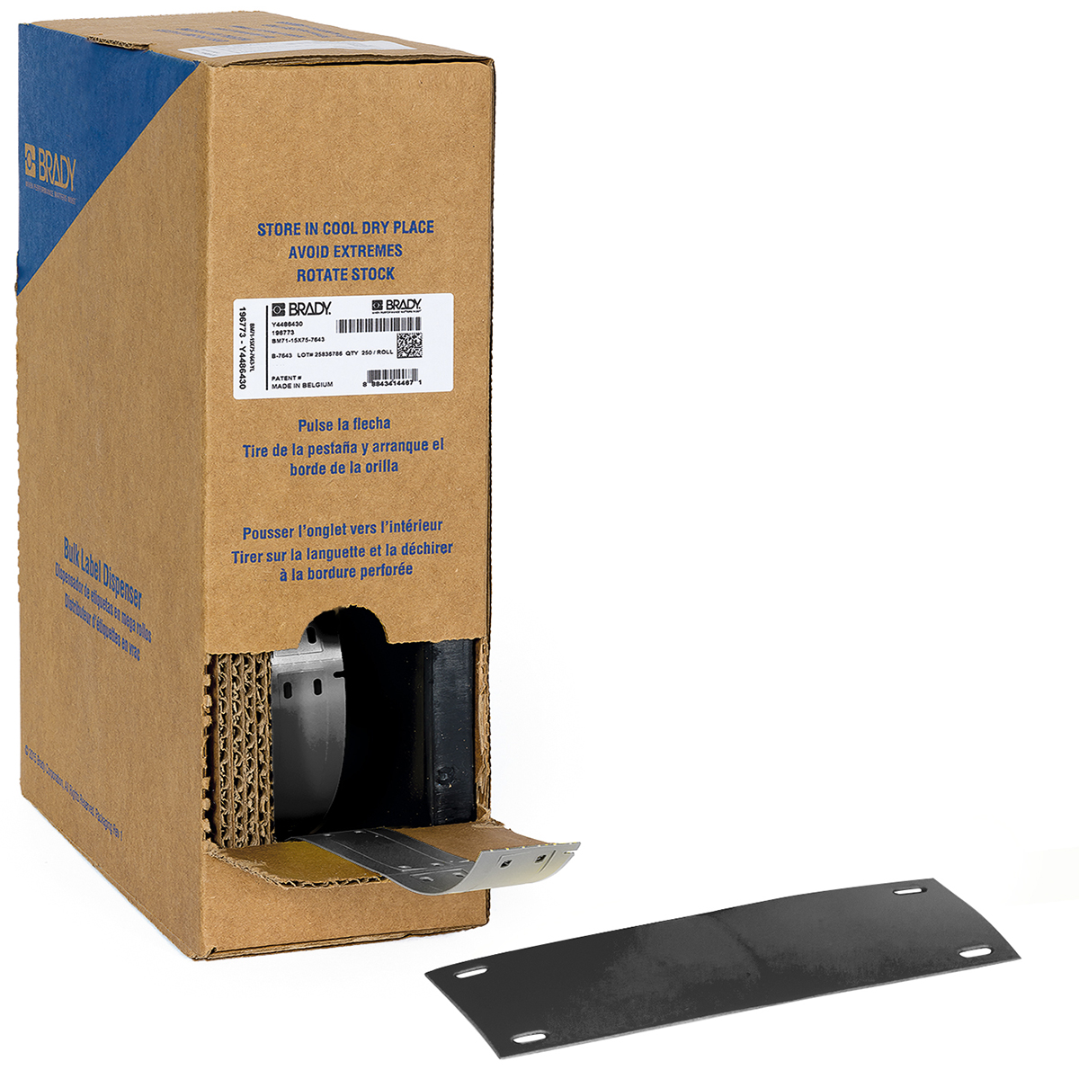 BMP71 BMP61 M611 TLS2200 Polyethyleen aanhanger bulkverpakking BMP71 BMP61 M611 TLS2200 Polyethyleen aanhanger bulkverpakking