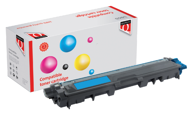 Toner Quantore alternatief tbv Brother TN-245C blauw Toner Quantore alternatief tbv Brother TN-245C blauw